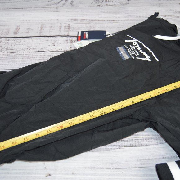 Tommy Jeans Modern Signature Womens Size Large L Lrg Pullover Windbreaker NWT - Picture 9 of 14
